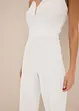 Jumpsuit med blonder og spagettistropper, bonprix