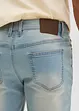 Bermudashorts i denim med stretch og forsterket skritt, Regular Fit, bonprix