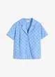 Moderne bluse med hullbroderi, bonprix