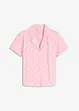Moderne bluse med hullbroderi, bonprix