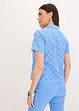 Moderne bluse med hullbroderi, bonprix