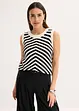 Strikket topp, bonprix