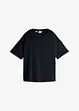 Oversized topp med trykk, bonprix