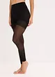Leggings med kjølende polyamid, anti-gnisse-effekt, komfortlinning og formende egenskaper 30 den, bonprix
