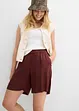 Shorts av viskose i slip on-modell, bonprix