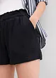 Musselin-shorts i 100% bomull, bonprix