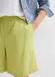 Bermudashorts i lin og bomull, bonprix