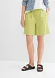 Bermudashorts i lin og bomull, bonprix