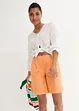 Bermudashorts i lin og bomull, bonprix