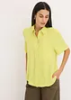 Kortermet bluse med brystlomme, bonprix