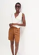 Bermudashorts i 100% lin, bonprix