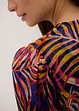 Chiffonbluse med trykt mønster, bonprix