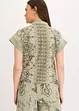Trikotbluse med paisleymønster, bonprix