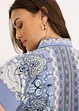 Trikotbluse med paisleymønster, bonprix