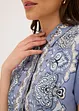 Trikotbluse med paisleymønster, bonprix