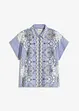 Trikotbluse med paisleymønster, bonprix