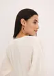 Bluse med knytebelte, bonprix