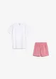 Shorty-pyjamas (2-delt sett) av musselin, bonprix