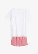 Shorty-pyjamas (2-delt sett) av musselin, bonprix