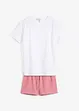 Shorty-pyjamas (2-delt sett) av musselin, bonprix