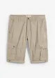 Cargo-bermuda i ren bomull, Regular Fit, bonprix