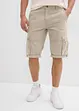 Cargo-bermuda i ren bomull, Regular Fit, bonprix