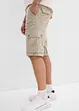 Cargo-bermuda i ren bomull, Regular Fit, bonprix