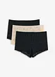 Dameboxer av blonde (3-pack), bonprix