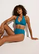 Halterneck-bikinitopp med V-hals, bonprix