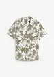Kortermet skjorte i viskose, Slim Fit, bonprix