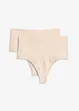 Seamless shape-stringtruse, middels formende (2-pack), bonprix