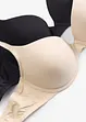 Push up-BH med bøyle og bomull (2-pack), bonprix