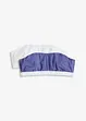 Bandeau-BH med økologisk bomull (2-pack), bonprix