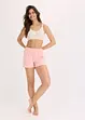 Vattert Feel Comfort Lasercut-T-skjorte-BH uten bøyle, bonprix