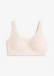 Vattert Feel Comfort Lasercut-T-skjorte-BH uten bøyle, bonprix