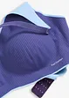 Vattert Feel Comfort Lasercut-BH uten bøyle, bonprix