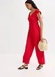 Jumpsuit i strukturert krepp, bonprix