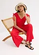 Jumpsuit i strukturert krepp, bonprix