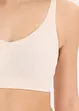 Vattert Feel Comfort Lasercut-T-skjorte-BH uten bøyle, bonprix