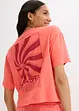 Oversized topp i 100% økologisk bomull, bonprix