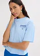 Oversized topp i 100% økologisk bomull, bonprix