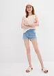 Jeansshorts Mid Waist, bonprix