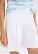 Shorts i lett linmiks, bonprix