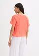 Kortermet bluse i myk viskosemiks, bonprix