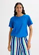 Kortermet bluse i myk viskosemiks, bonprix