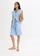 Pull on-bermudashorts i lett viskosemiks, bonprix