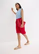 Pull on-bermudashorts i lett viskosemiks, bonprix