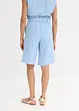 Pull on-bermudashorts i lett viskosemiks, bonprix