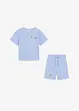 Piké-T-skjorte og shorts i økologisk bomull (2-delt sett), bonprix