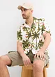 Kortermet skjorte i viskose, Loose Fit, bonprix
